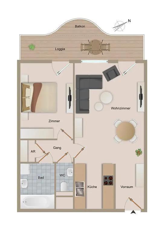 Sky View Apartment Vienna by ichbucheAT 0*,  Österreich